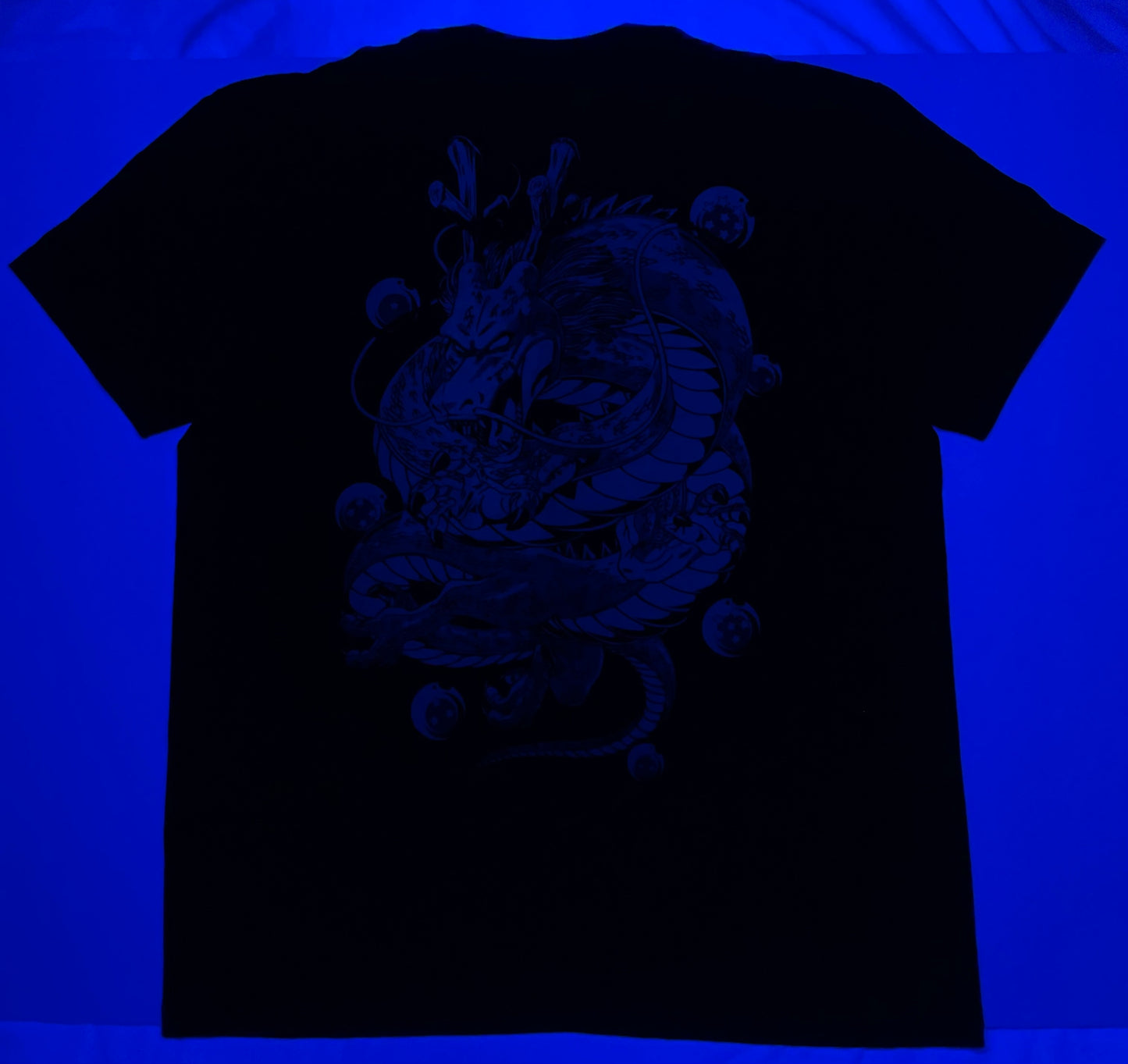 Power Up Ultimate Gohan aka Mystic Gohan Neon T-Shirt (Front & Back Print)