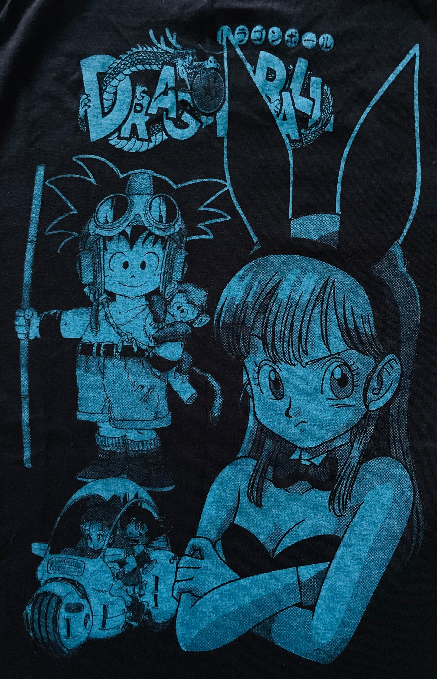 Retro Bulma Neon T-Shirt (Front & Back Print)