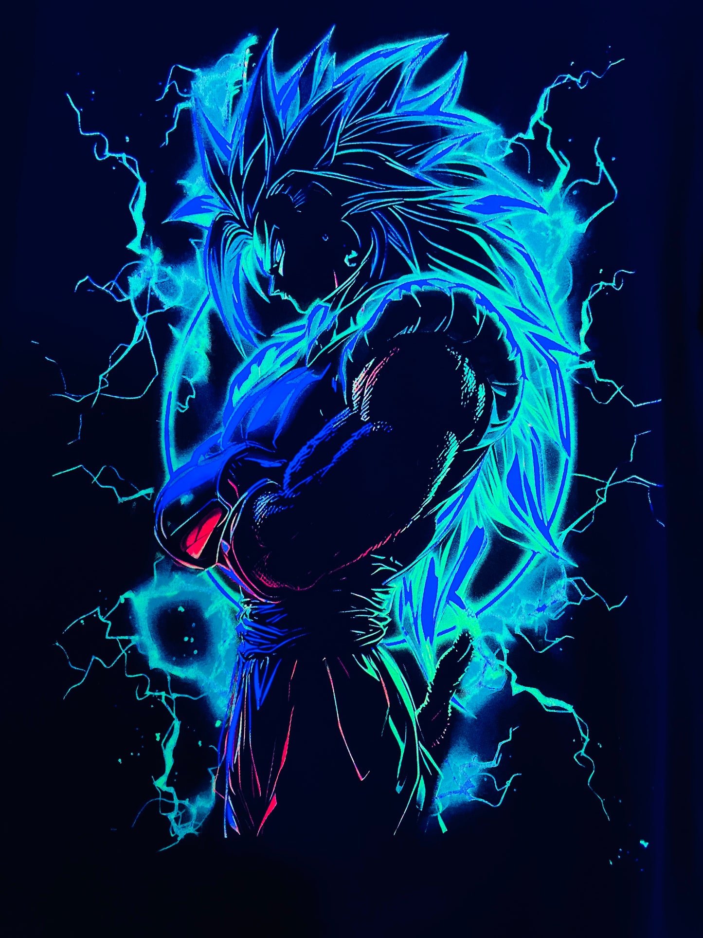 Legendary Broly ๐ฅ๐ฎโ๐จ Neon T-Shirt (Front & Back Print)