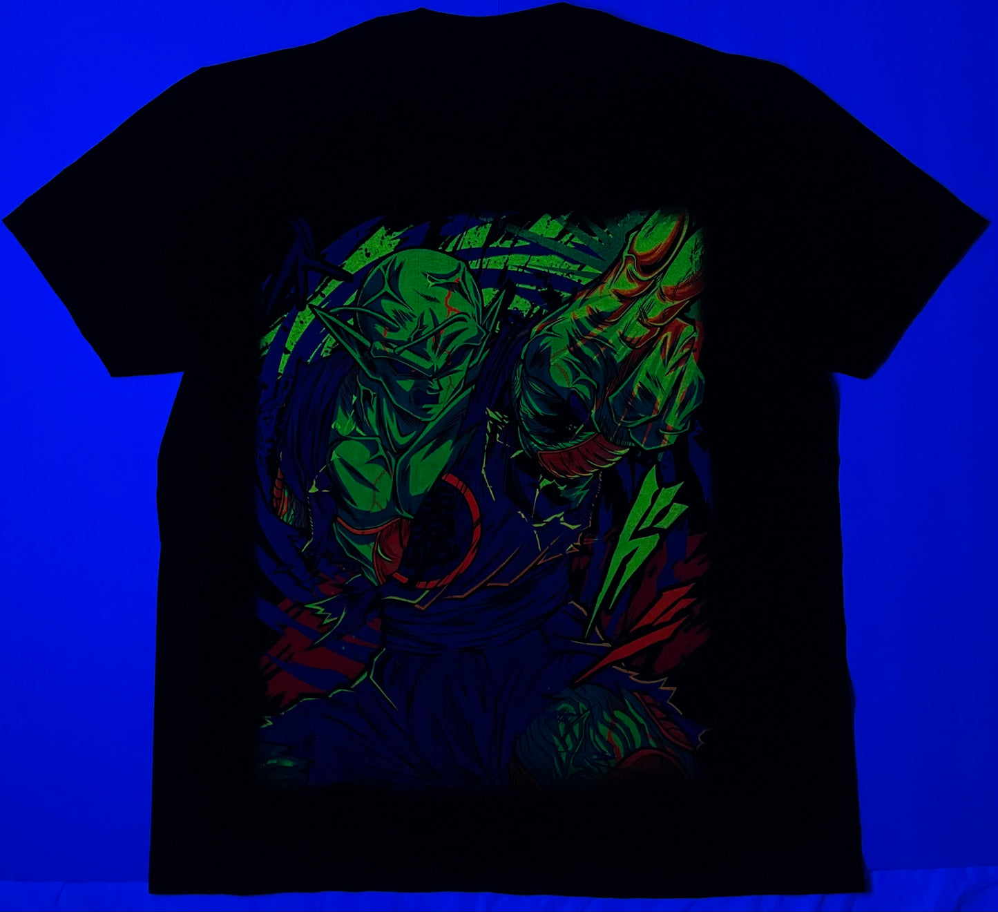 Piccolo “Special Beam Canon”Neon T-Shirt (Front & Back Print)