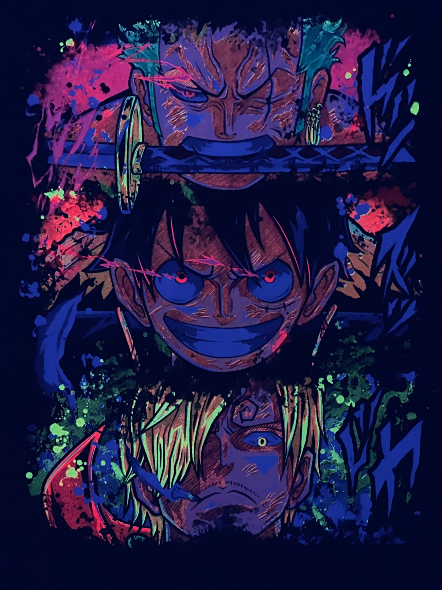One Piece T-Shirt (Front & Back Print)