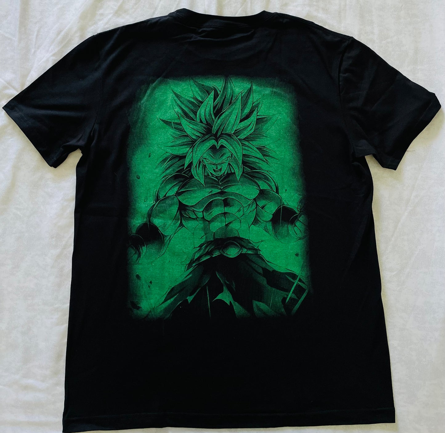 Legendary Broly ๐ฅ๐ฎโ๐จ Neon T-Shirt (Front & Back Print)