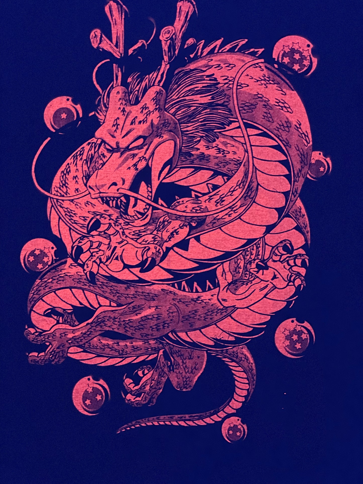 Goku Base Form, SS2, SS3 & SS4 Neon T-Shirt (Front & Back Print)