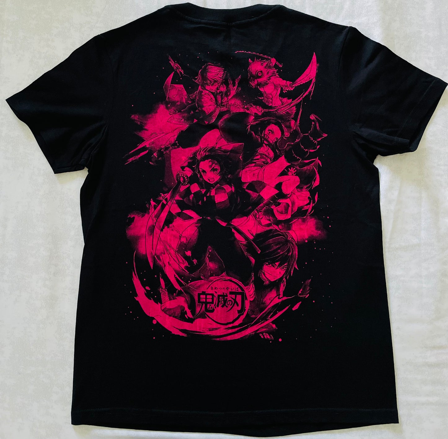 Cherry Blossom Nezuko đ¸ Neon T-Shirt (Front & Back Print)