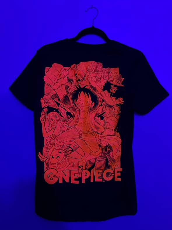 Luffy 2nd Gear 🔥 Neon T-Shirt (Front & Back Print)