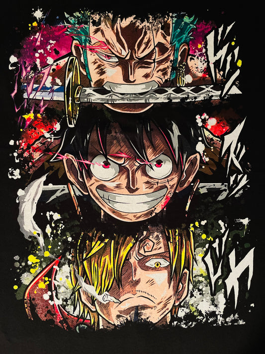 One Piece T-Shirt (Front & Back Print)