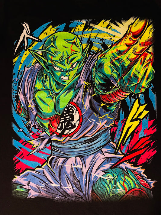 Piccolo “Special Beam Canon”Neon T-Shirt (Front & Back Print)