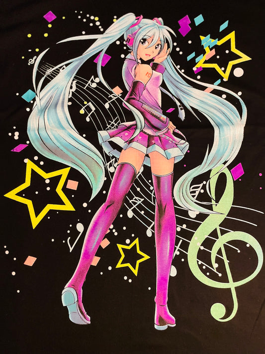 Hatsune Idol Kawaii 💗 UV double sided Printed Tee